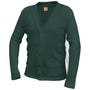 A+ V-Neck Cardigan Sweater in Green