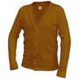 A+ V-Neck Cardigan Sweater in Old Gold