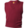 A+ Sweater Vest in Cardinal