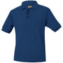 A+ Unisex Short Sleeve Polo in Navy
