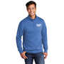 Ballard Port & Company Core Fleece 1/4-Zip Pullover Sweatshirt with Embroidered Logo