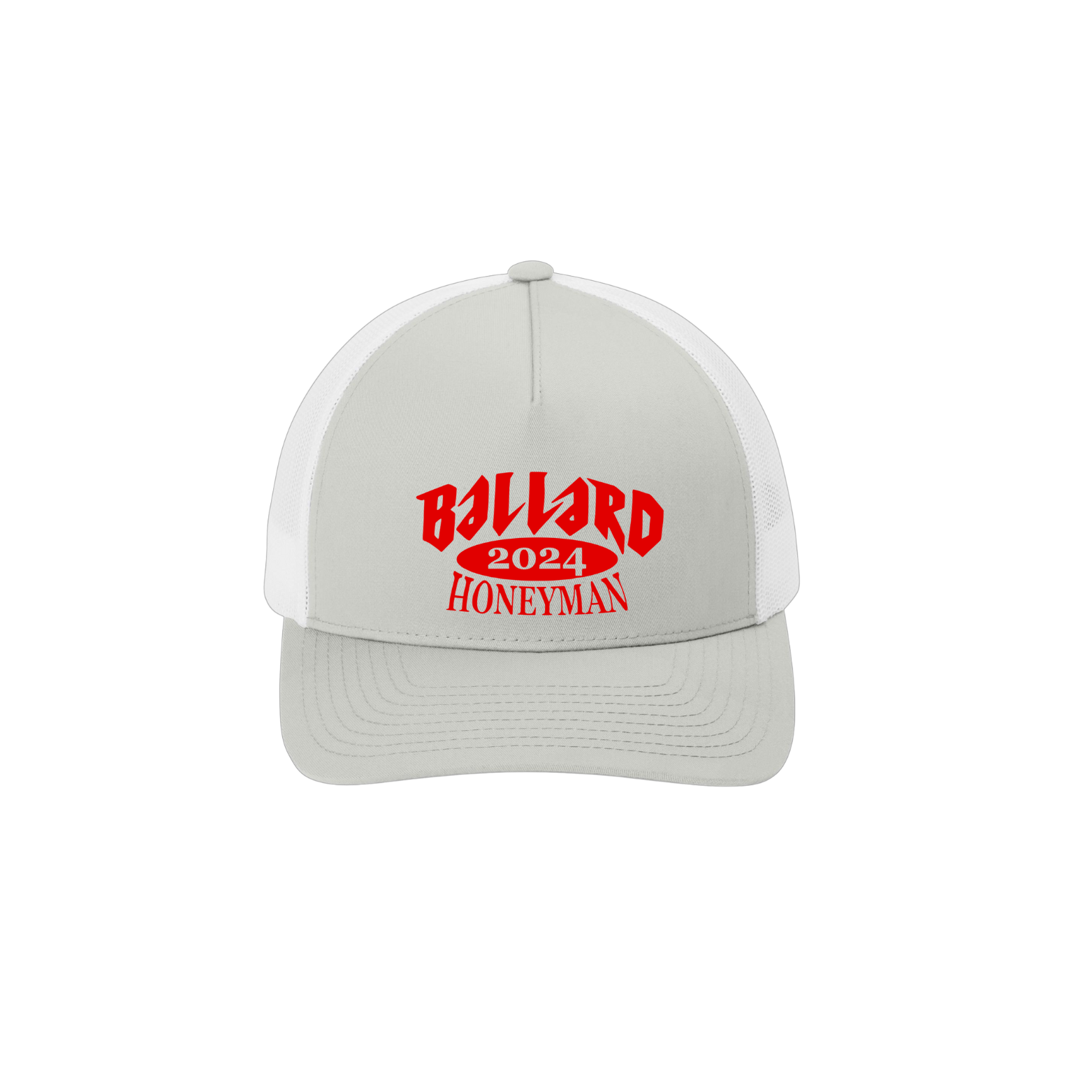 Ballard Port Authority Snapback Five-Panel Trucker Cap with Embroidered Logo