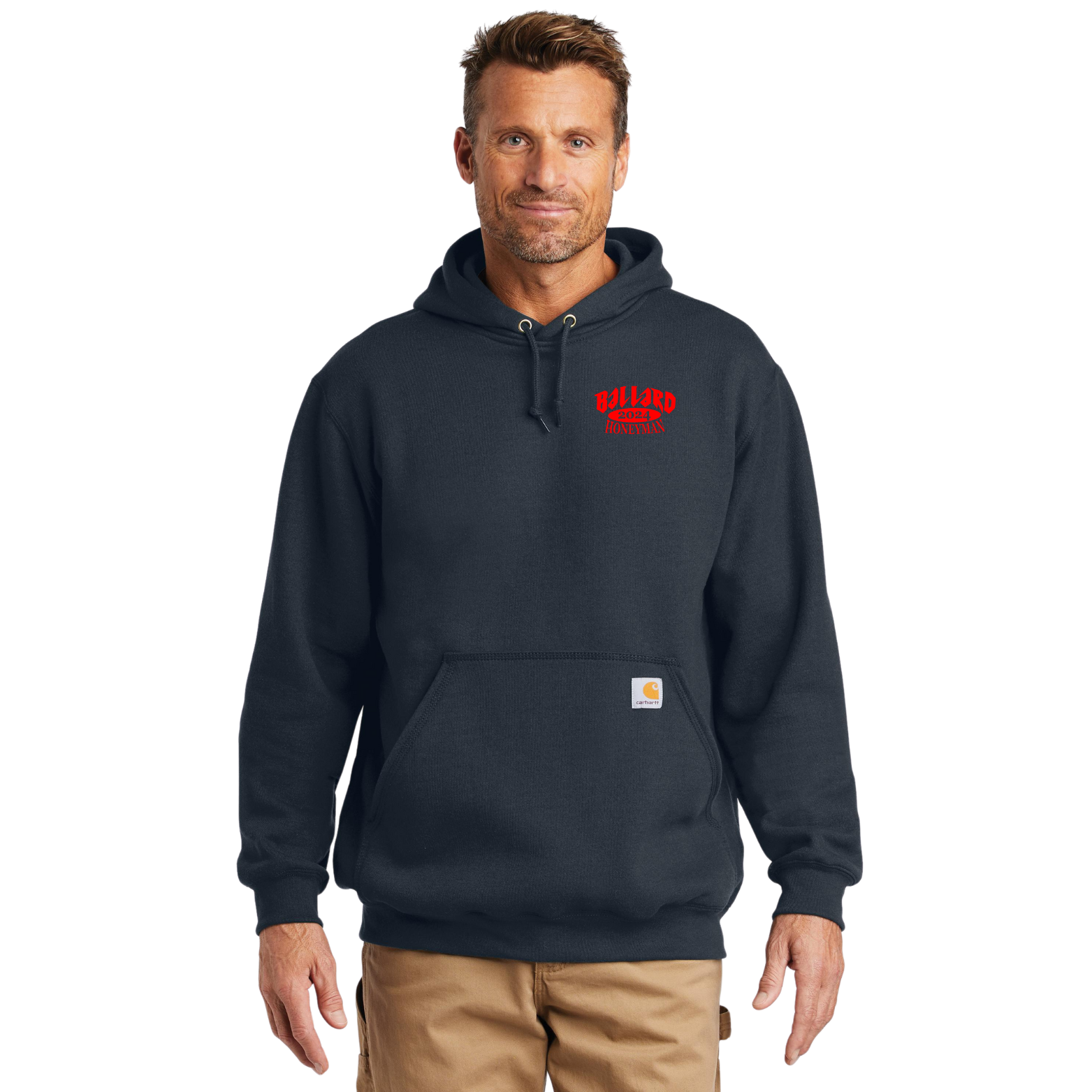 Ballard Carhartt Midweight Hooded Sweatshirt with Embroidered Logo