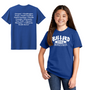 Ballard District Very Important Tee with Screen Printed Logo on Front and Back