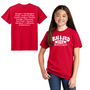 Ballard District Very Important Tee with Screen Printed Logo on Front and Back