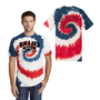Ballard Port & Company Tie-Dye Tee with Screen Printed Logo on Front and Back