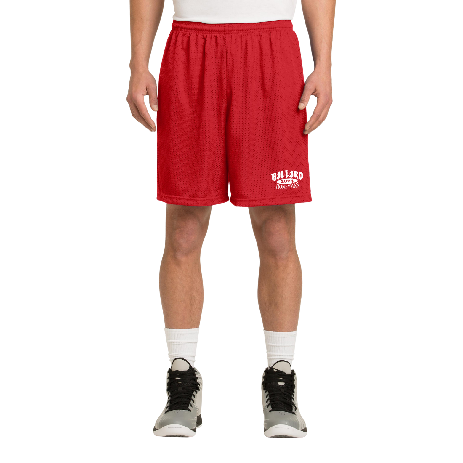 Ballard Sport-Tek PosiCharge Classic Mesh Short with Screen Printed Logo