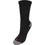 A+ Unisex Crew Sock 3 PK in Black