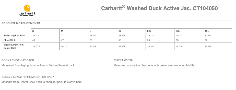 Green Diamond Carhartt Washed Duck Active Jacket with Embroidered Logo