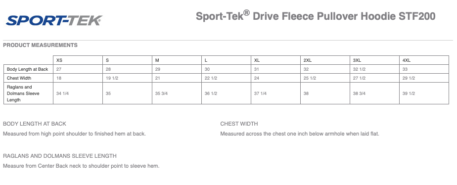 CrossFit Sport-Tek Drive Fleece Pullover Hoodie with Logo